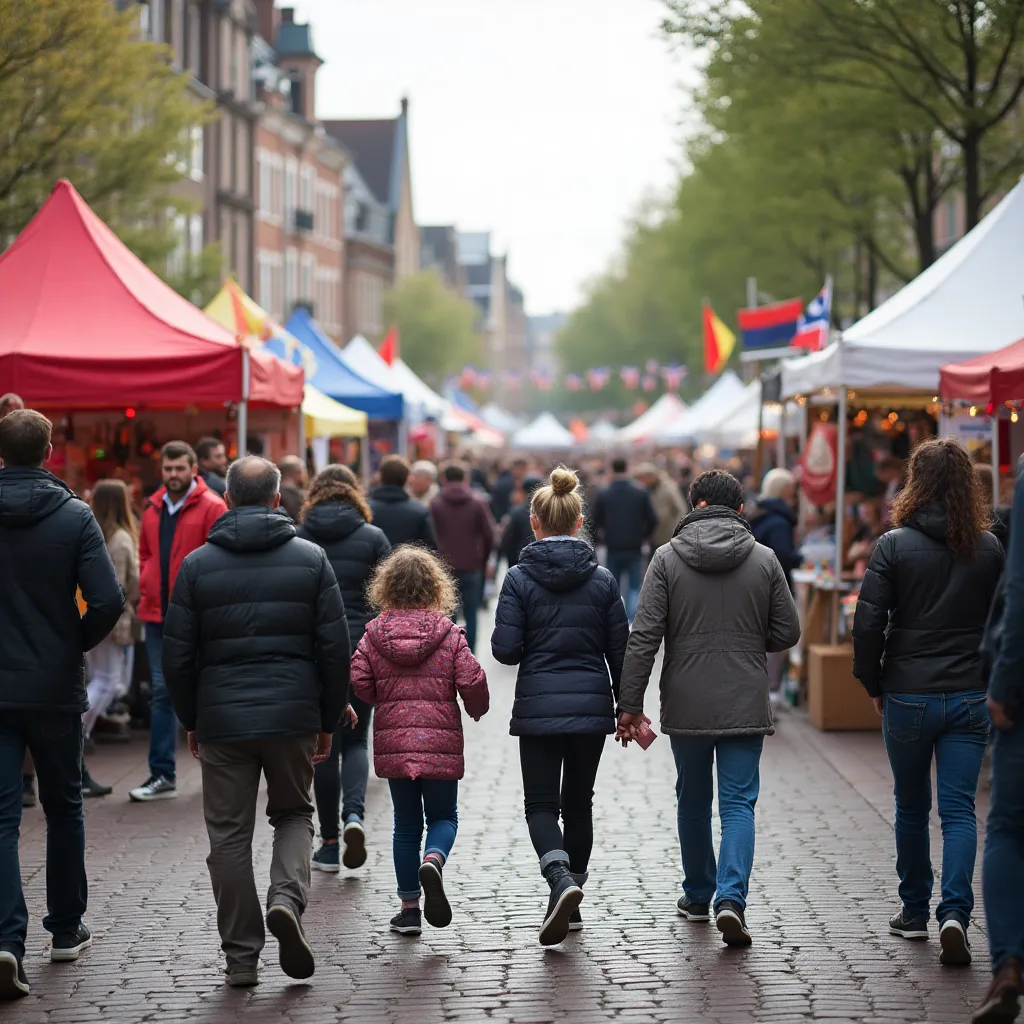 Afbeelding van verbonden dorpen door technologie